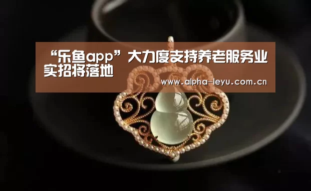 “乐鱼app”大力度支持养老服务业实招将落地(图1) leyu中国官网